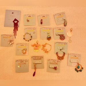 Lonna & Lilly Lot of 28 Single Earrings Mixed Styles Jewelry Craft Wear